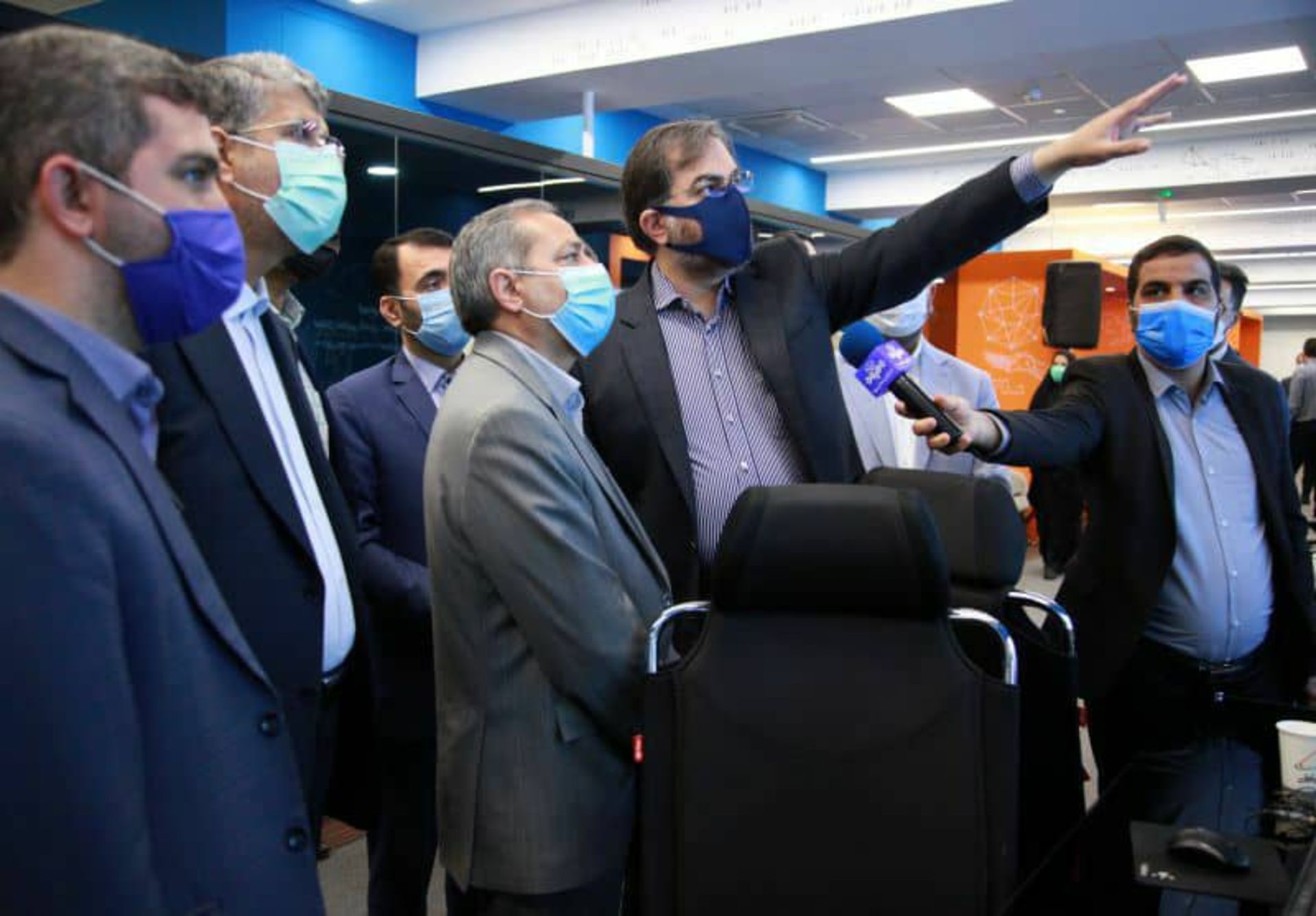 بازدید سرپرست آموزش و پرورش از مرکز مانیتورینگ شبکه شاد