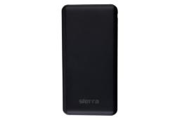 نمای روبرو پاور بانک سی یرا Sierra G56 10000mAh با ظرفیت 10000 میلی‌آمپر ساعت مشکی