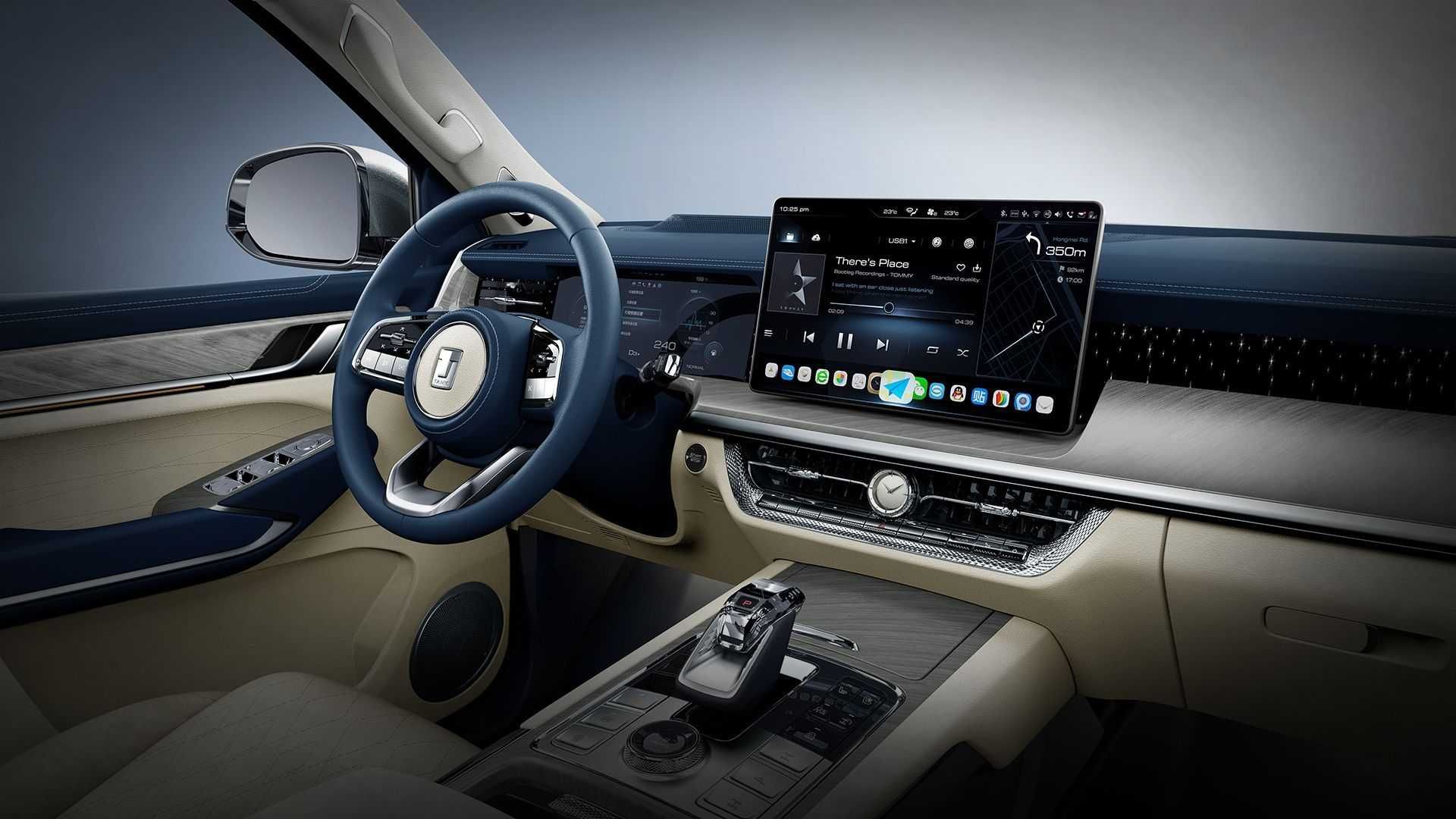 TANK 500 نمای داشبورد شاسی بلند چینی تانک