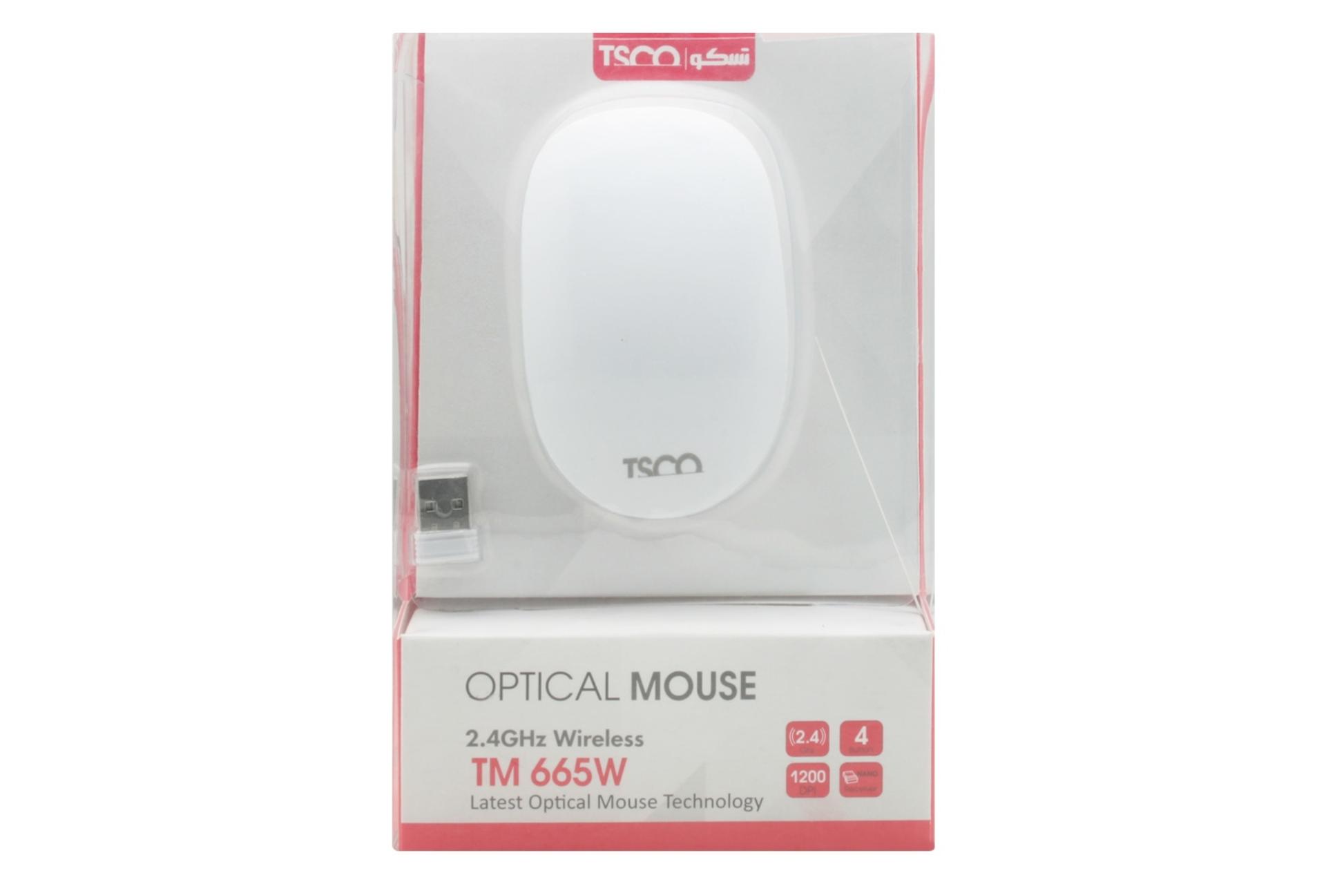 جعبه ماوس تسکو Tsco TM 665W
