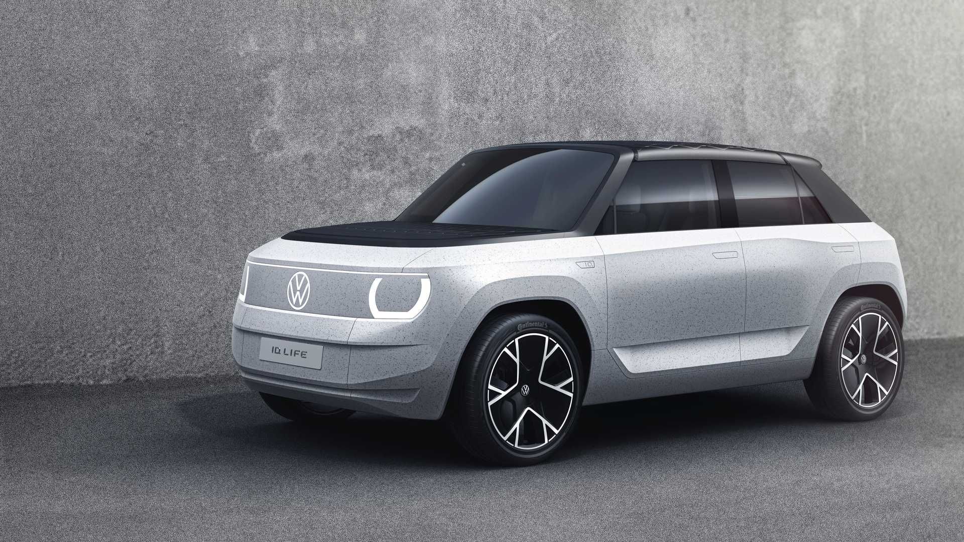 VW ID. Life Concept / نمای جلو طرح مفهومی فولکس واگن آی دی لایف