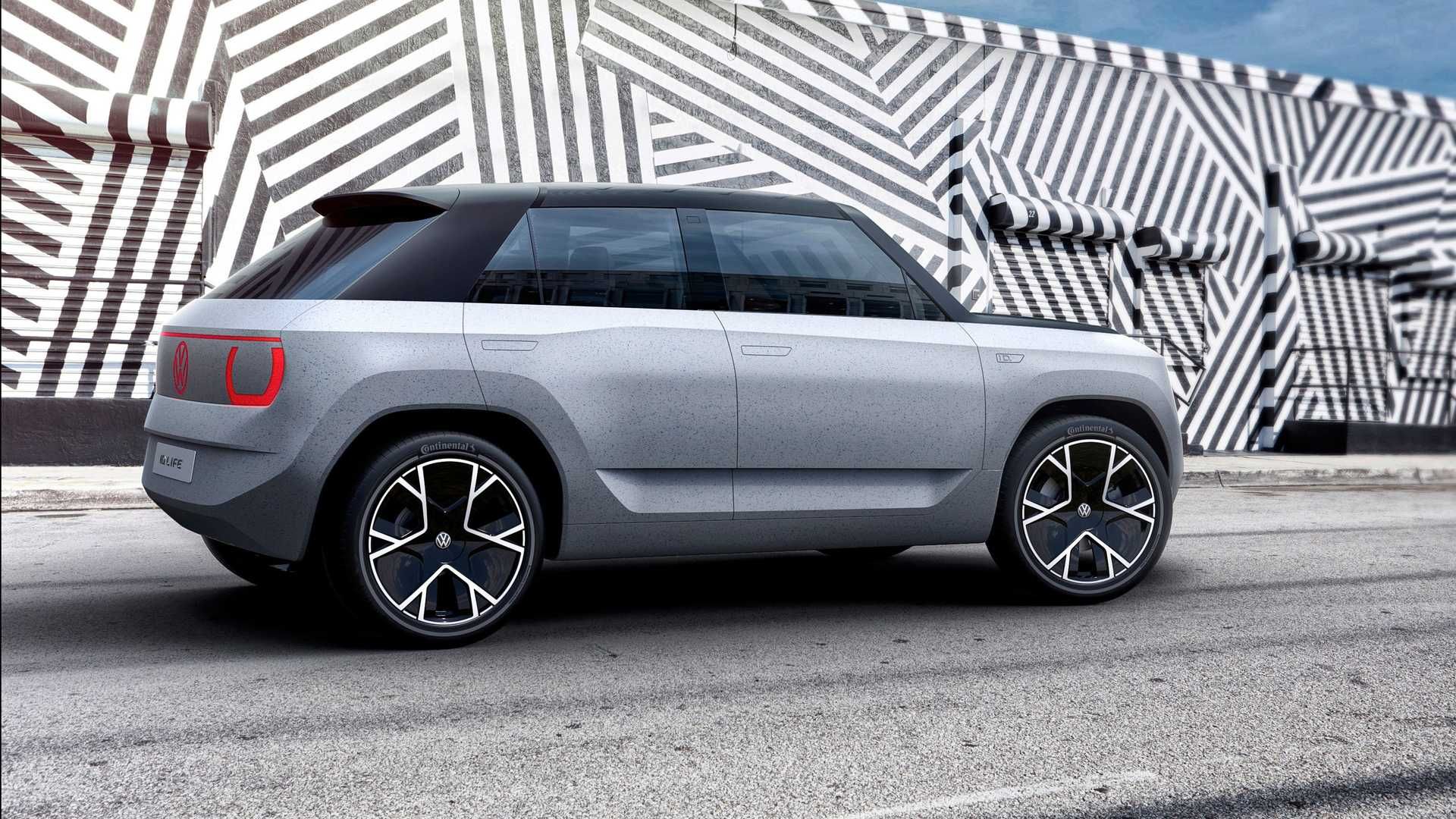 VW ID. Life Concept / نمای کنار طرح مفهومی فولکس واگن آی دی لایف