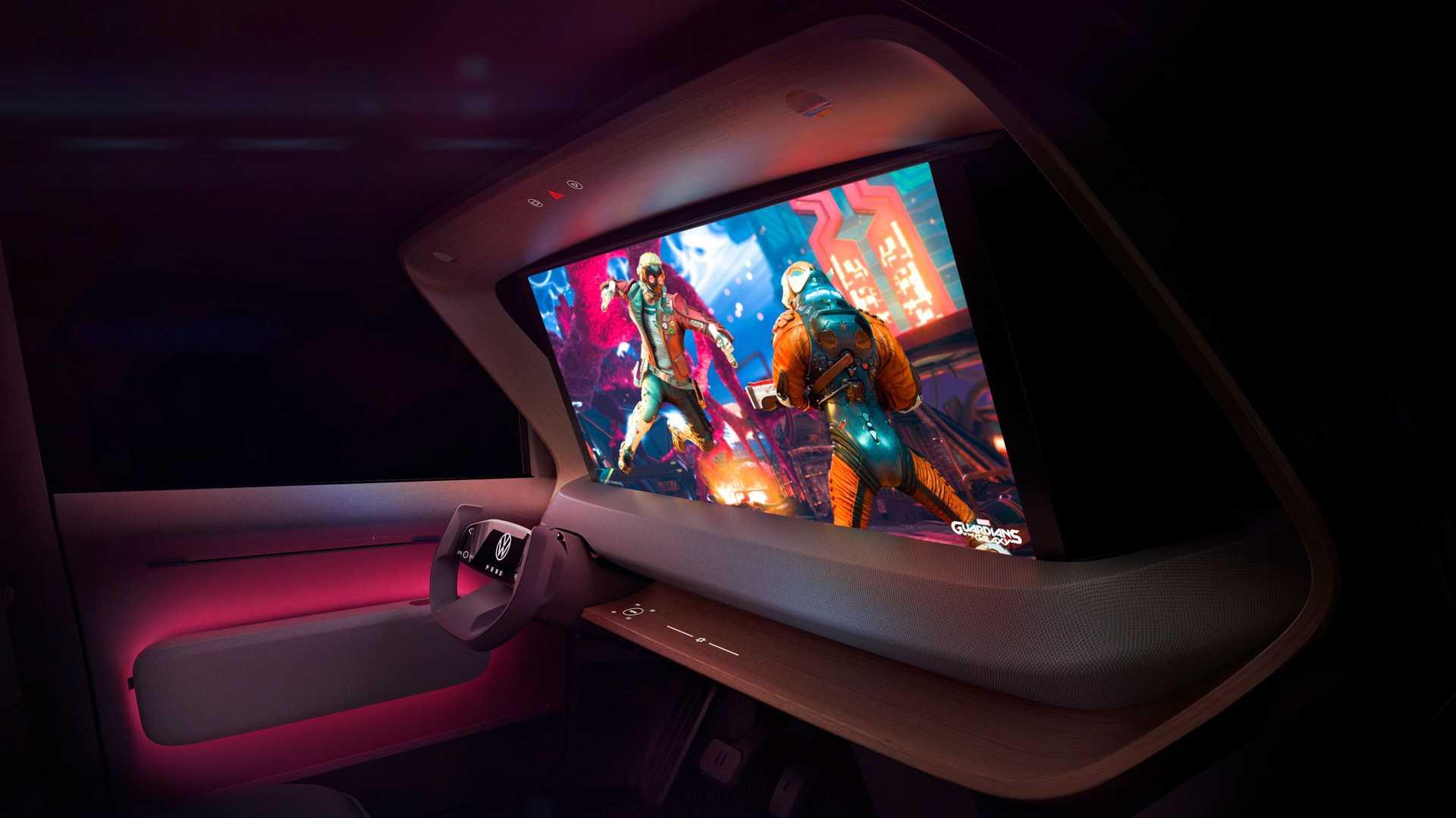 VW ID. Life Concept / نمایشگر تاشو طرح مفهومی فولکس واگن آی دی لایف