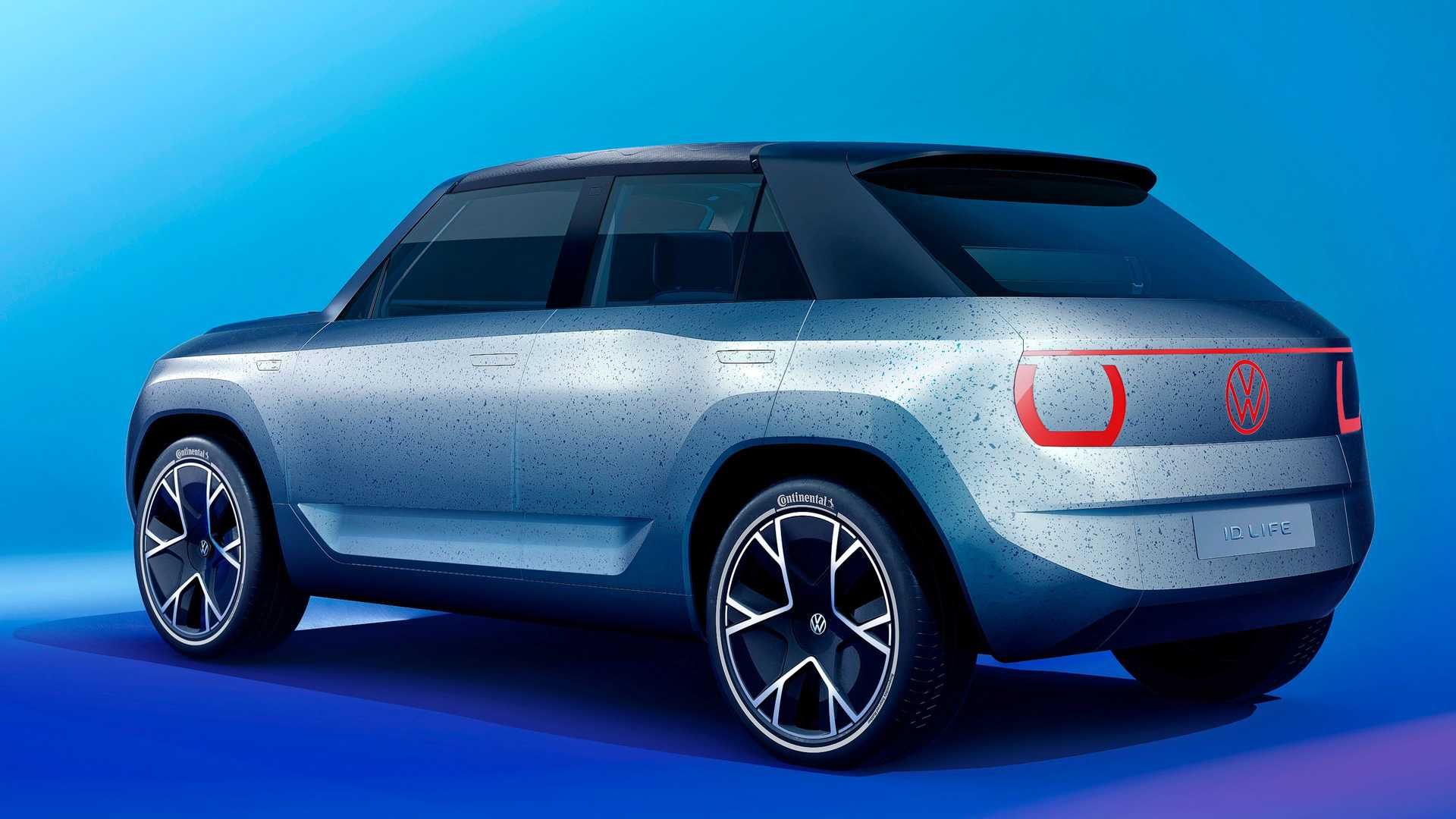 VW ID. Life Concept / نمای عقب طرح مفهومی فولکس واگن آی دی لایف