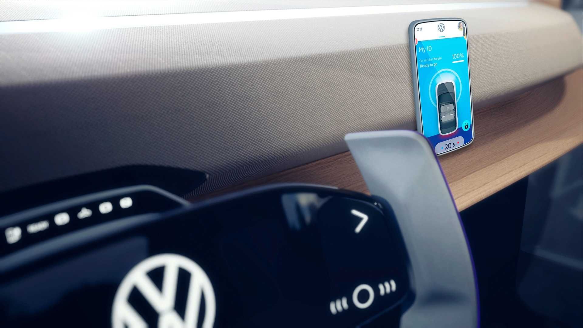 VW ID. Life Concept / داشبورد طرح مفهومی فولکس واگن آی دی لایف