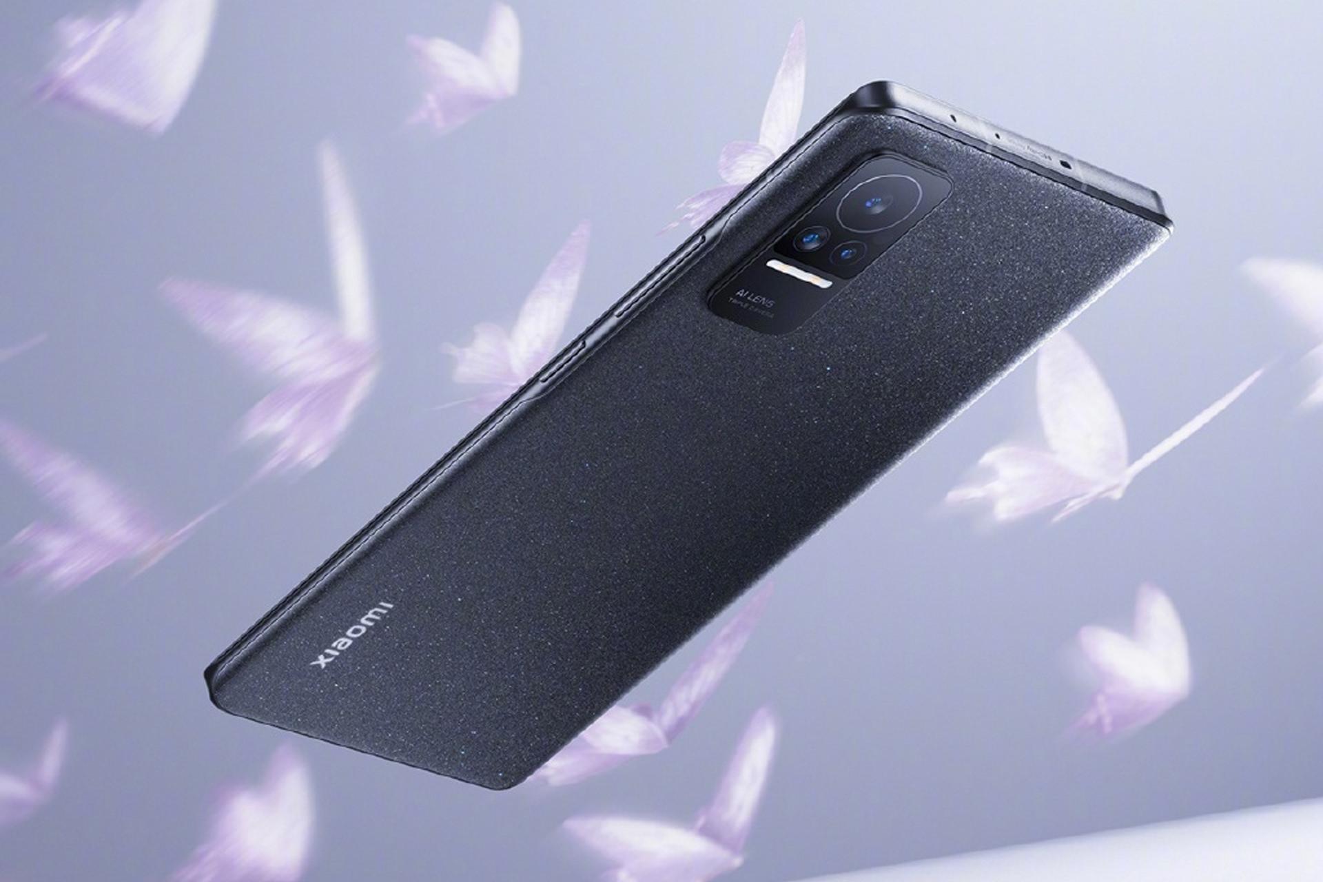 نمای پشتی مدل مشکی شیائومی سیوی / Xiaomi Civi