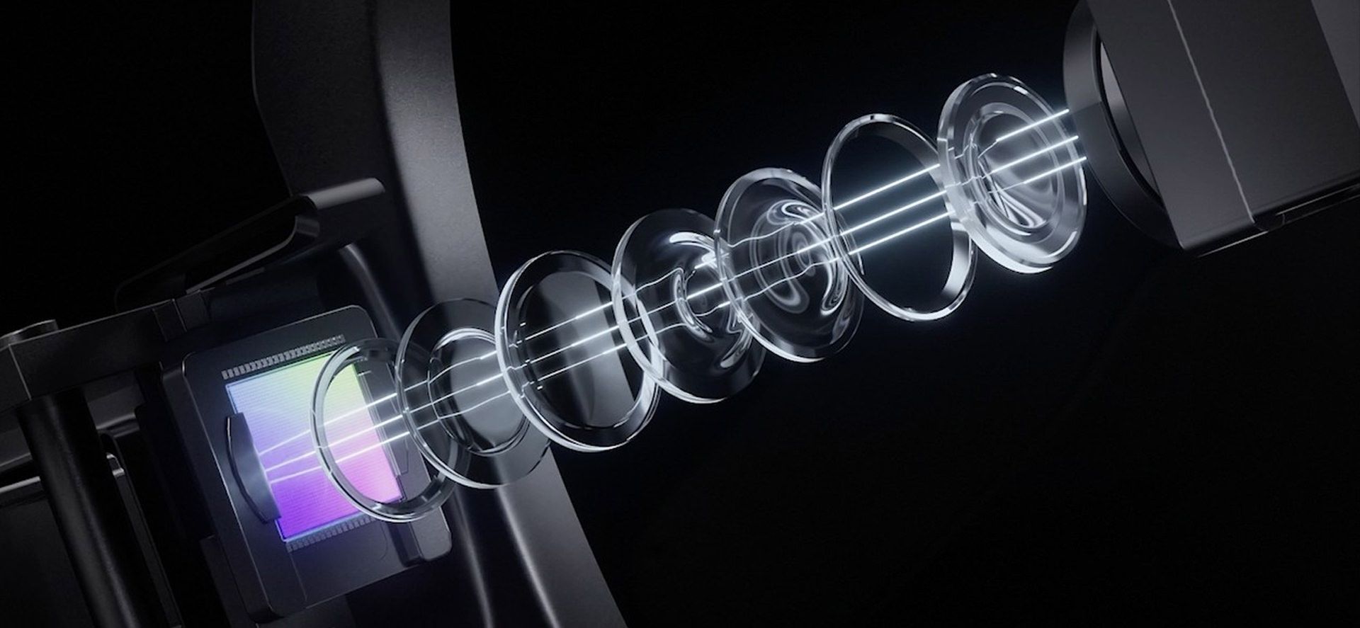 فماوری لنز عینک هوشمند شیائومی