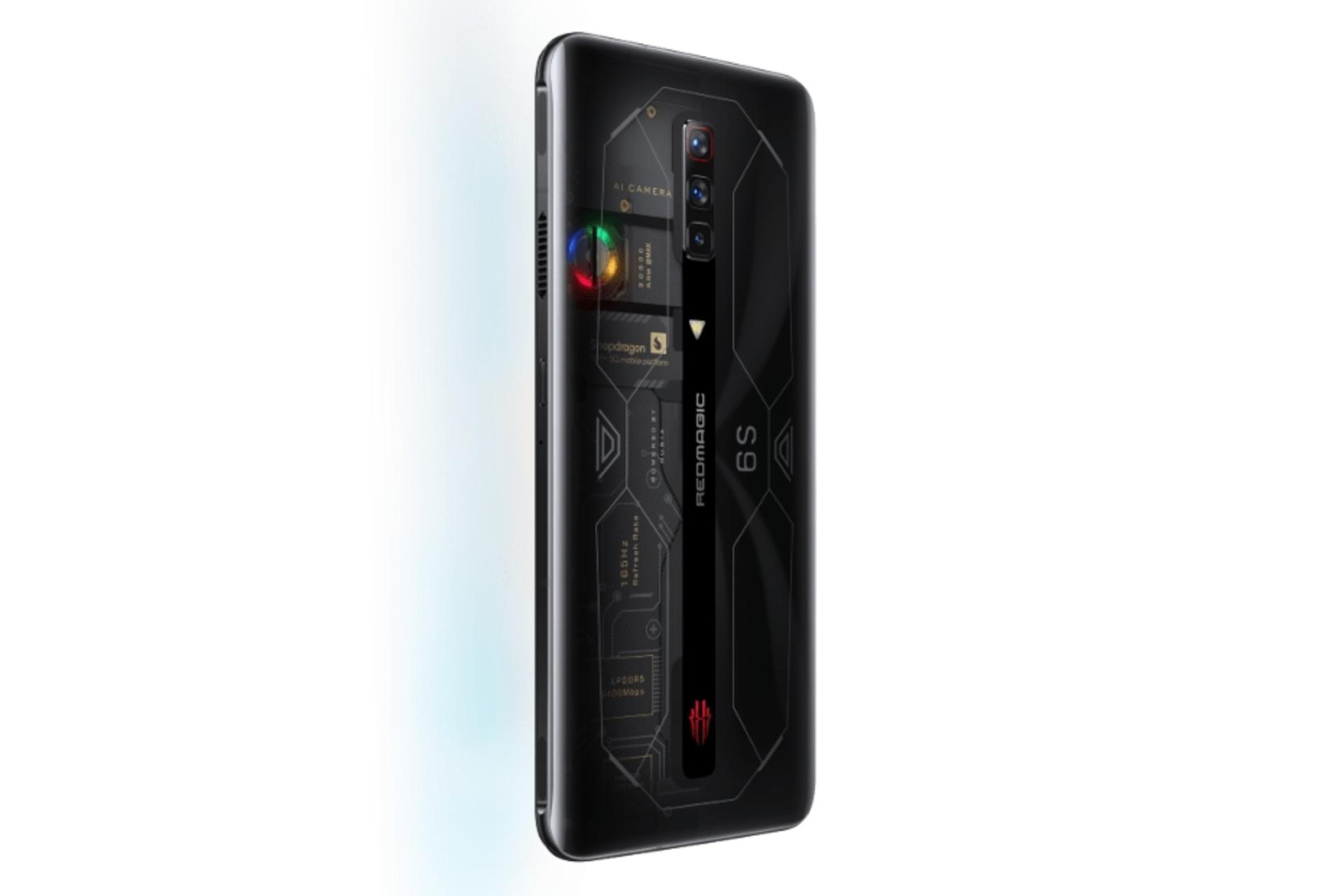 پنل پشت گوشی موبایل نوبیا رد مجیک 6s زد تی ای / ZTE nubia Red Magic 6s شفاف