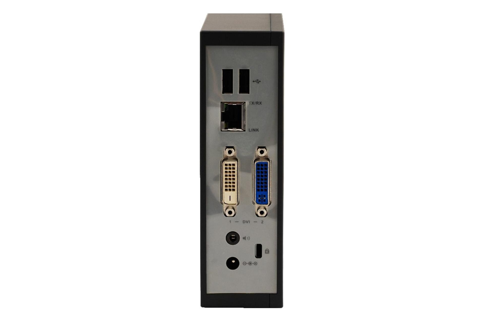 نمای پشت Zero Client تن زیگ 10Zig V1200-P
