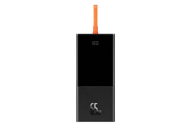 نمای روبرو پاور بانک باسئوس Elf Digital Display PPJL000001