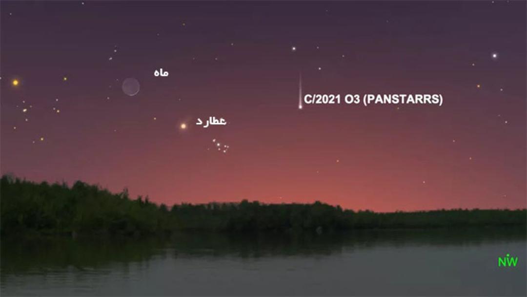 رصد دنباله دار