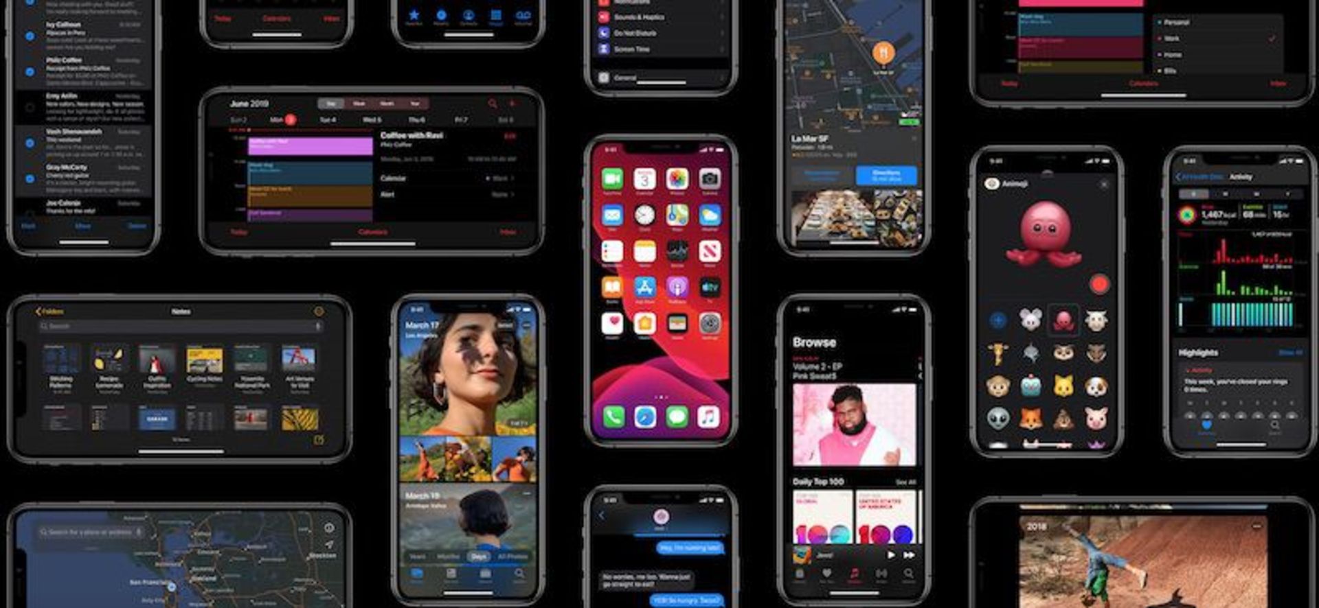 ویژگی ها جدید iOS 13