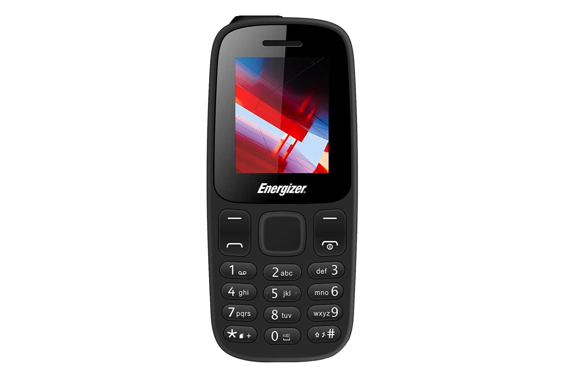 نمای روبرو گوشی موبایل انرجایزر Energizer M1
