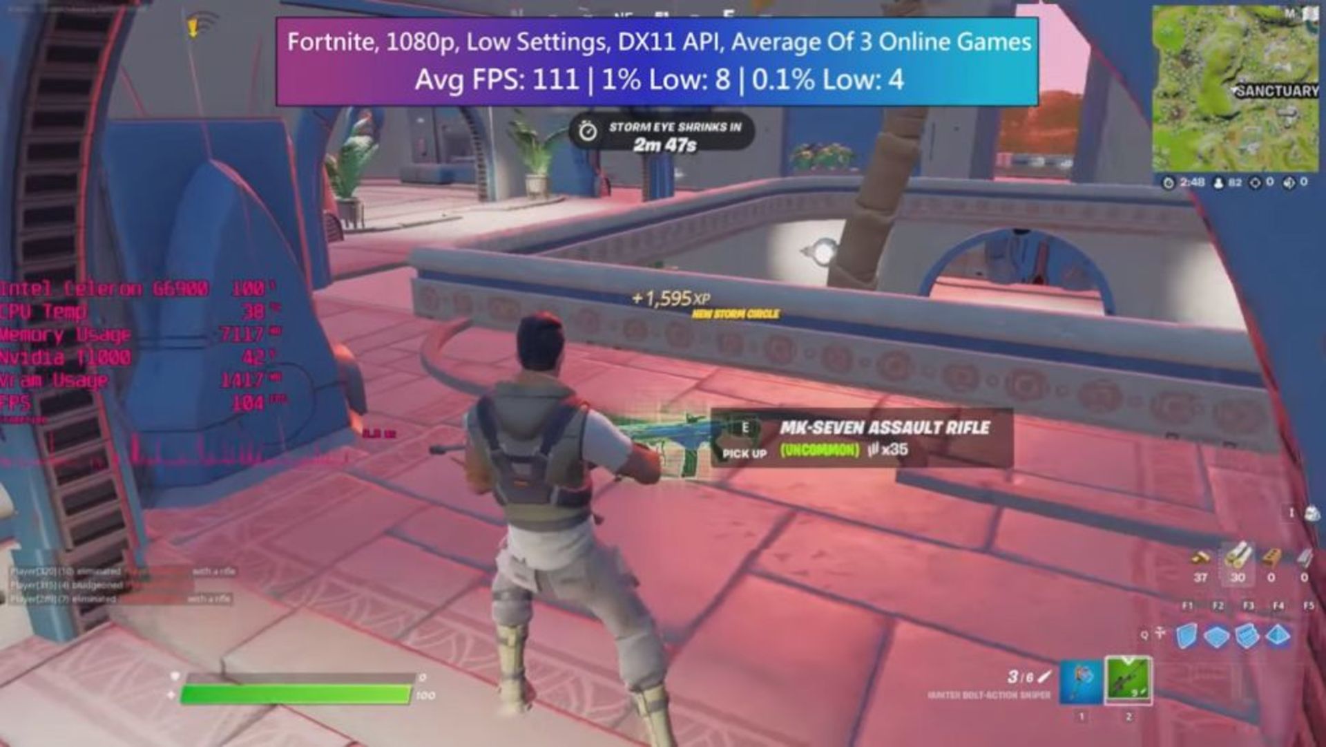 تست بازی روی Celeron G6900