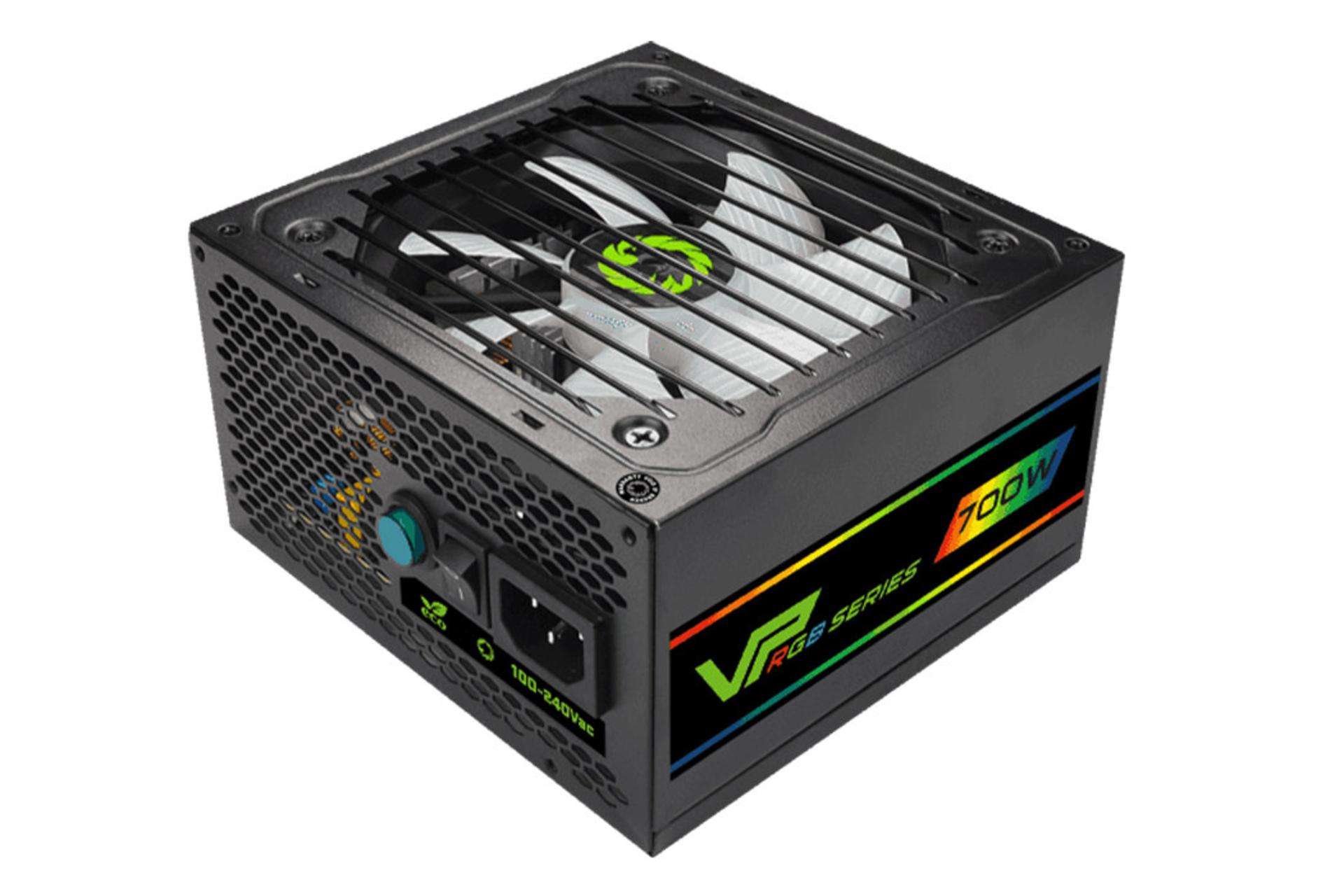 پاور کامپیوتر گیم مکس VP-700-RGB-M با توان 700 وات