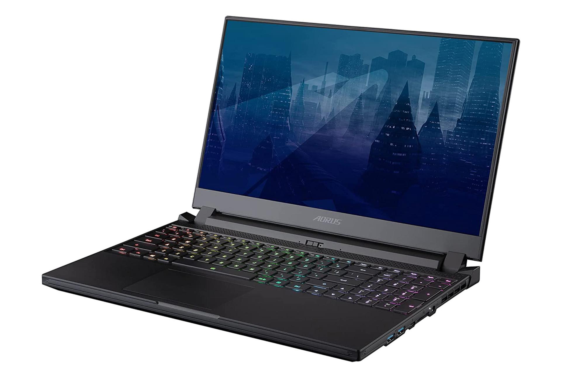 نمای نیمرخ راست لپ تاپ گیگابایت Aorus 15P-KD