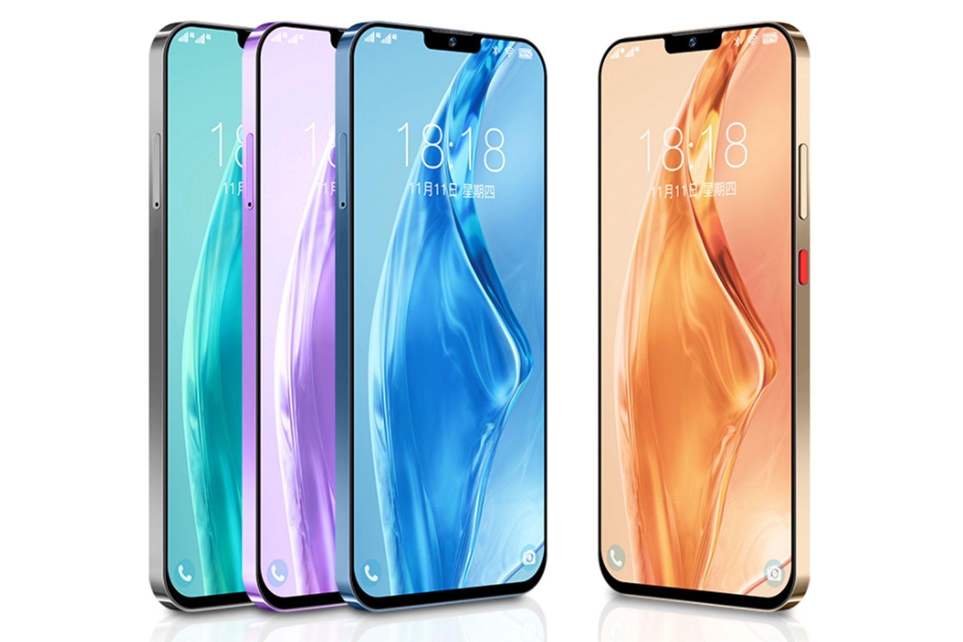 نمای جلو و پشت گوشی جیونی ۱۳ پرو / Gionee 13 Pro