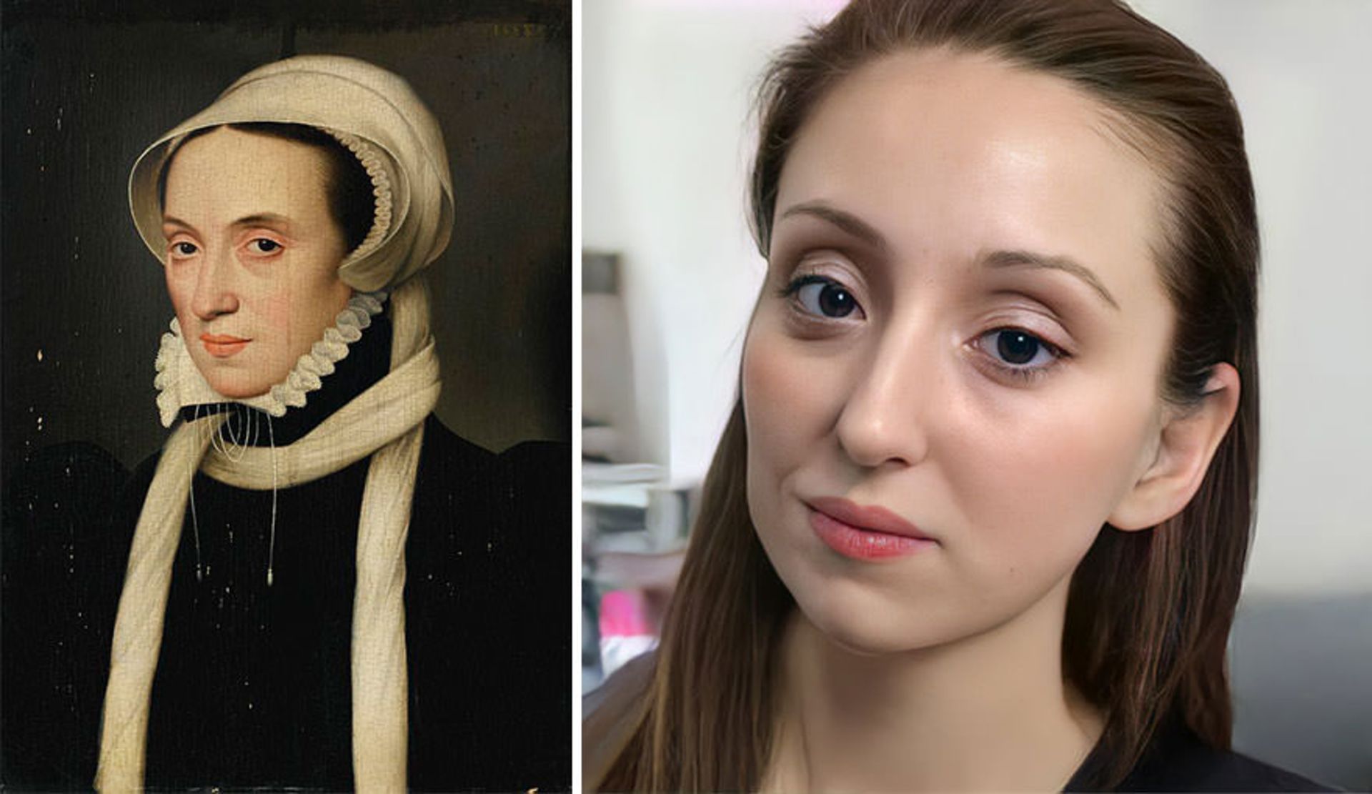 بازسازی چهره با هوش مصنوعی/کریستینا از دانمارک