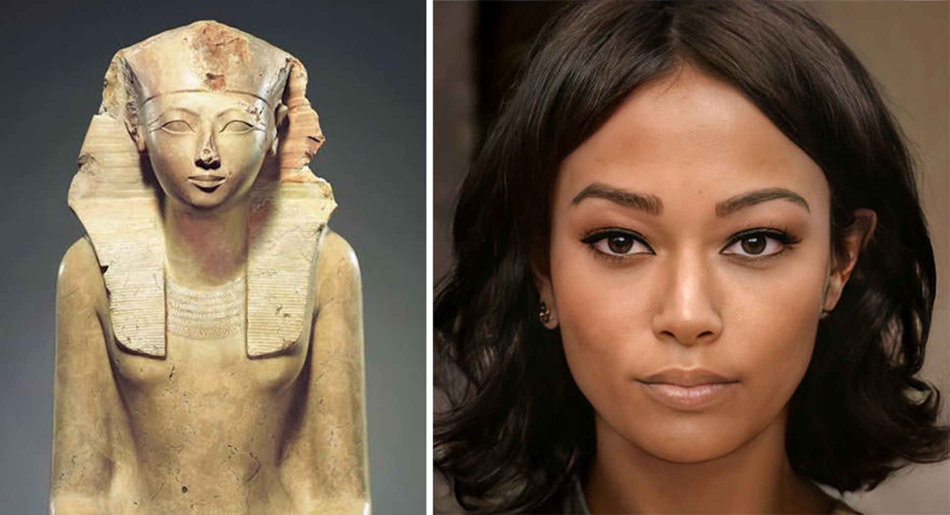 بازسازی چهره با هوش مصنوعی/ فرعون