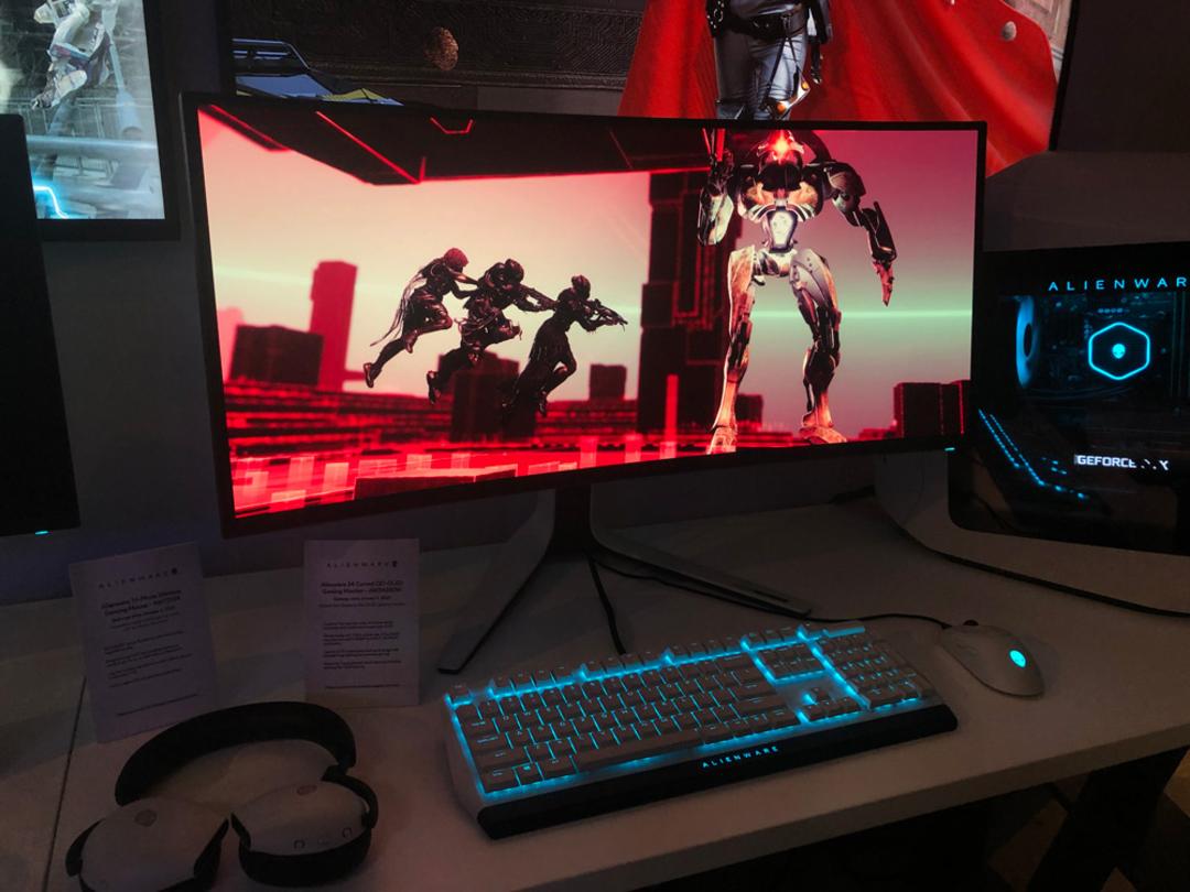 مانیتور Alienware AW3423DW با پنل QD-OLED