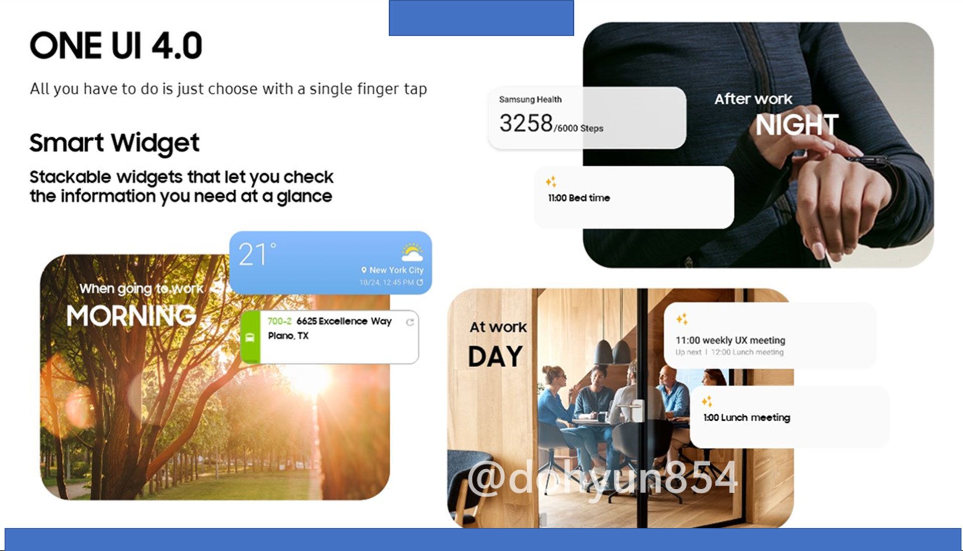 رابط کاربری ONE UI 4.0 سامسونگ
