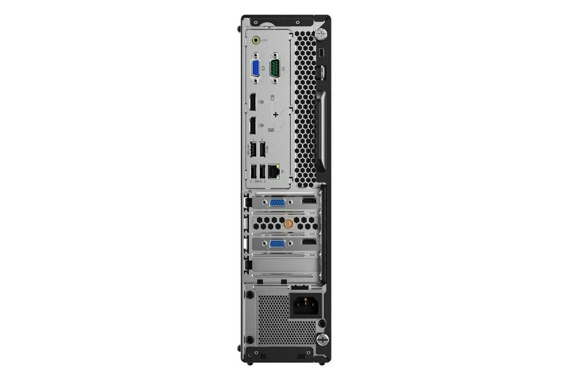 نمای پشت Mini PC لنوو Lenovo ThinkCentre M920 SFF