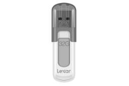 نمای روبرو فلش مموری لکسار مدل JumpDrive V100 ظرفیت 32 گیگابایت