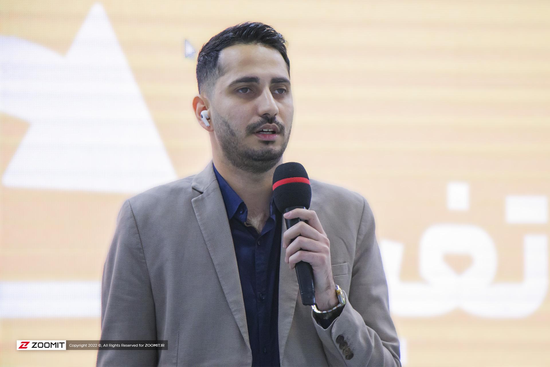 علی صدرالدینی مدیر روابط عمومی لیون کامپیوتر
