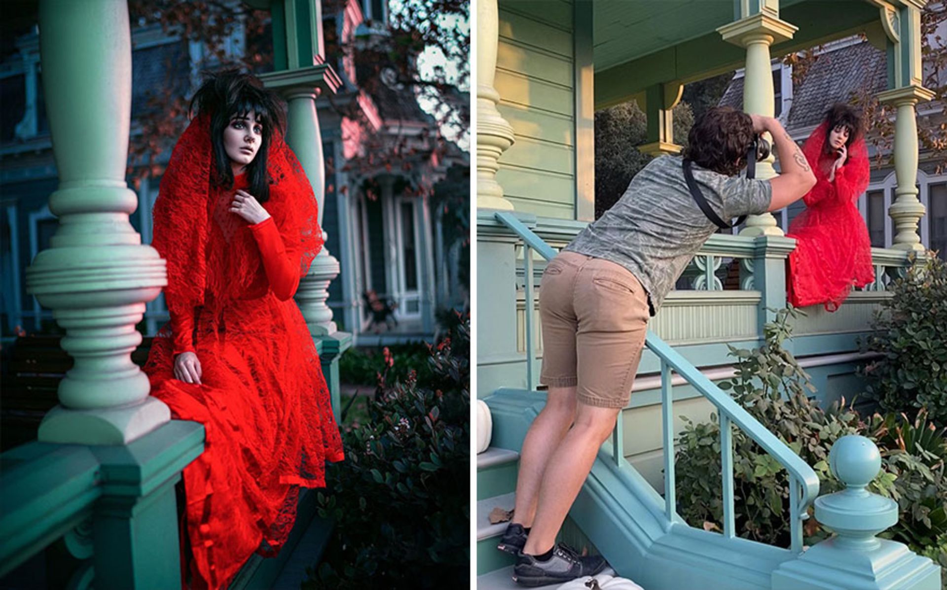 پشت صحنه عکس‌های اینستاگرامی