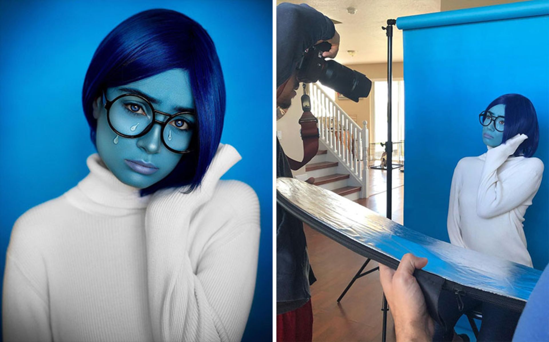 پشت صحنه عکس‌های اینستاگرامی