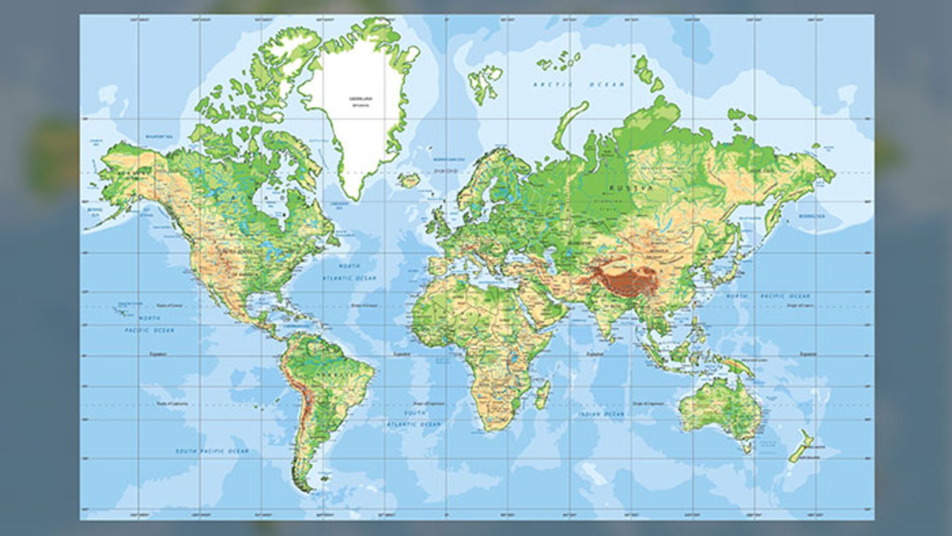 نقشه مرکاتور