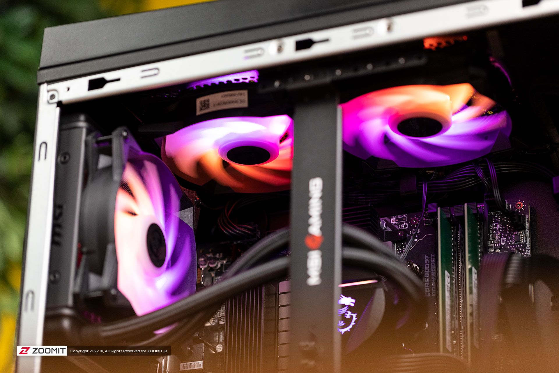 نورپردازی LED MSI MEG Infinite X 11th