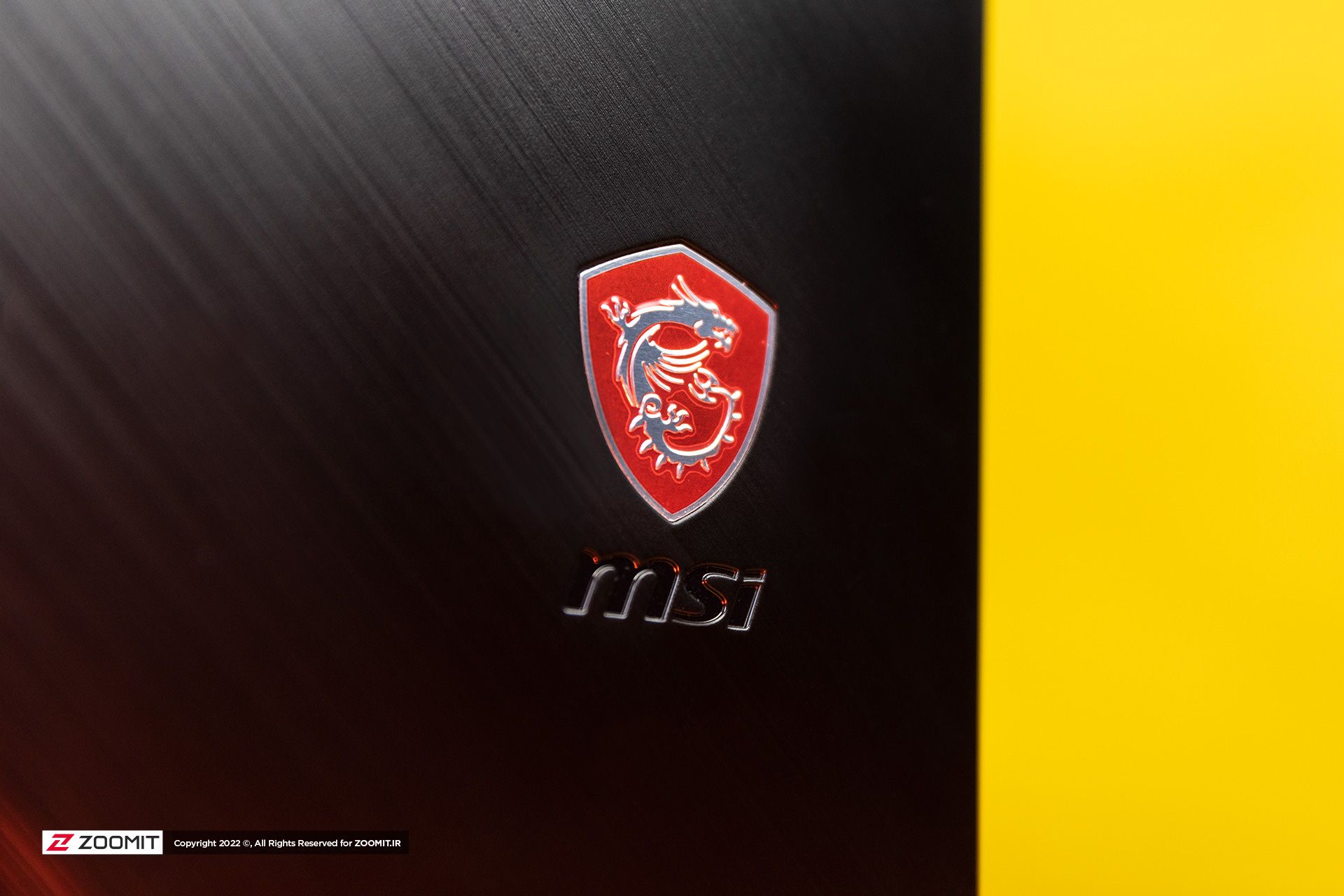 لوگوی ام اس آی روی کیس MSI MEG Infinite X 11th