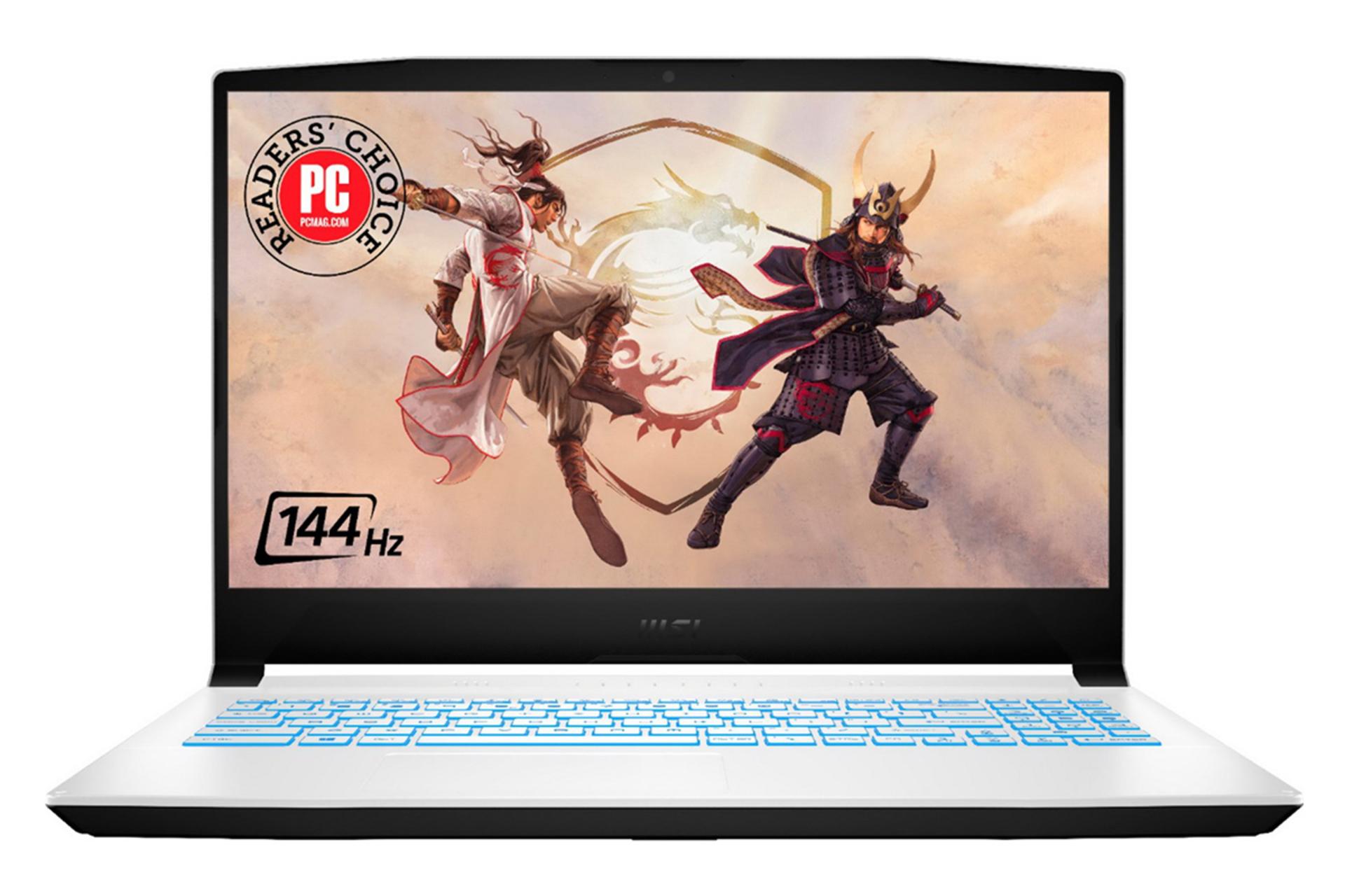 لپ تاپ ام اس آی Sword 15a A11UD از نمای جلو