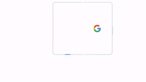 نحوه قرارگیری سیم‌کارت پیکسل فولد گوگل درحالت صفحه‌نمایش باز