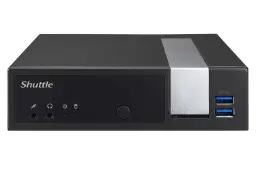 نمای روبرو Mini PC شاتل Shuttle DX30