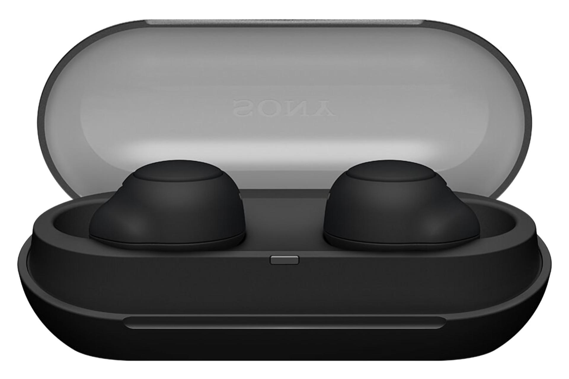 محفظه شارژ ایرباد بی سیم سونی Sony WF-C500 مشکی