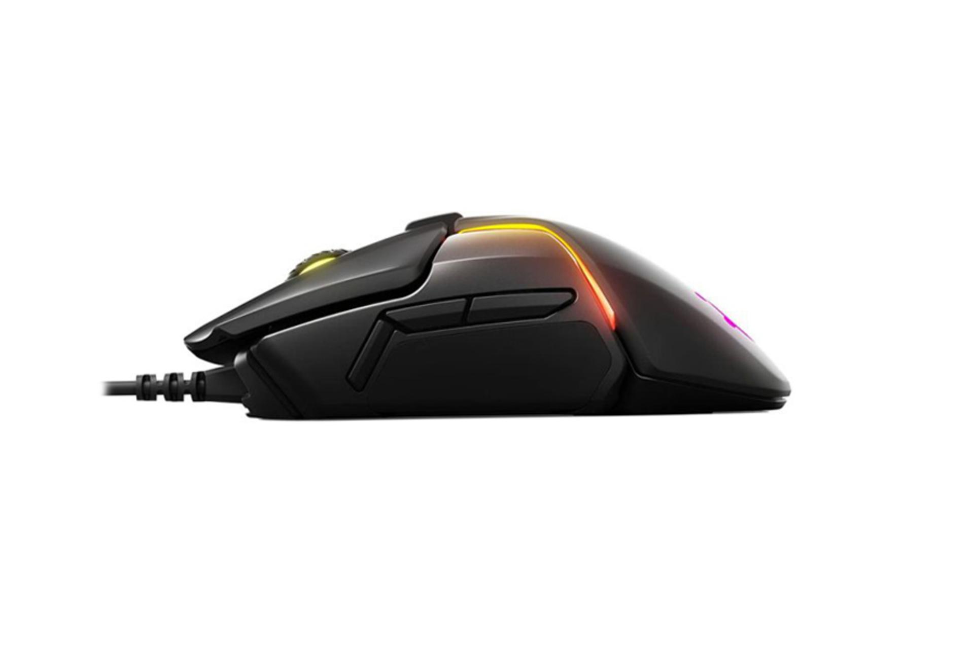 نمای چپ ماوس استیل سریز RIVAL 600