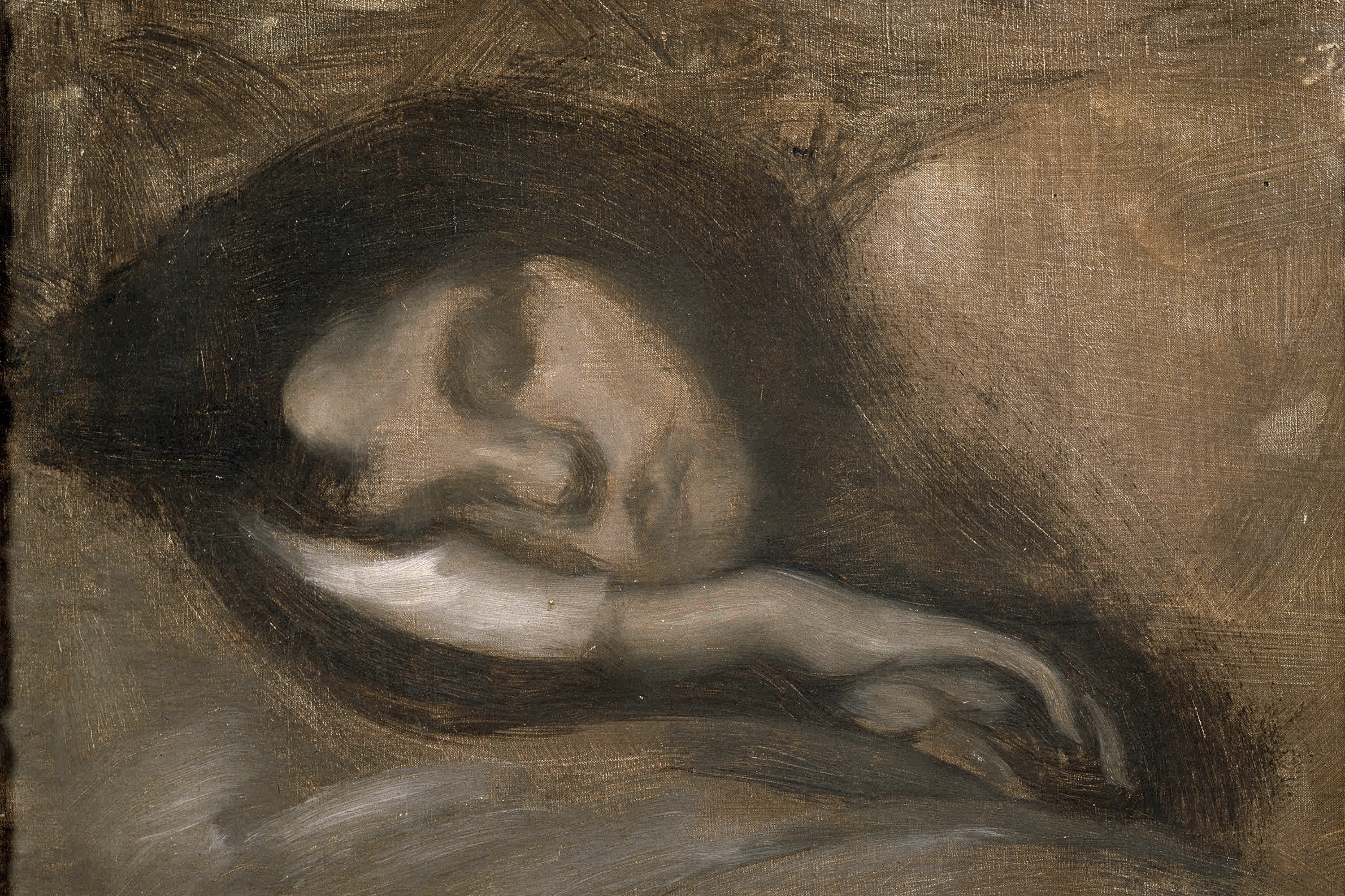 La mujer dormida