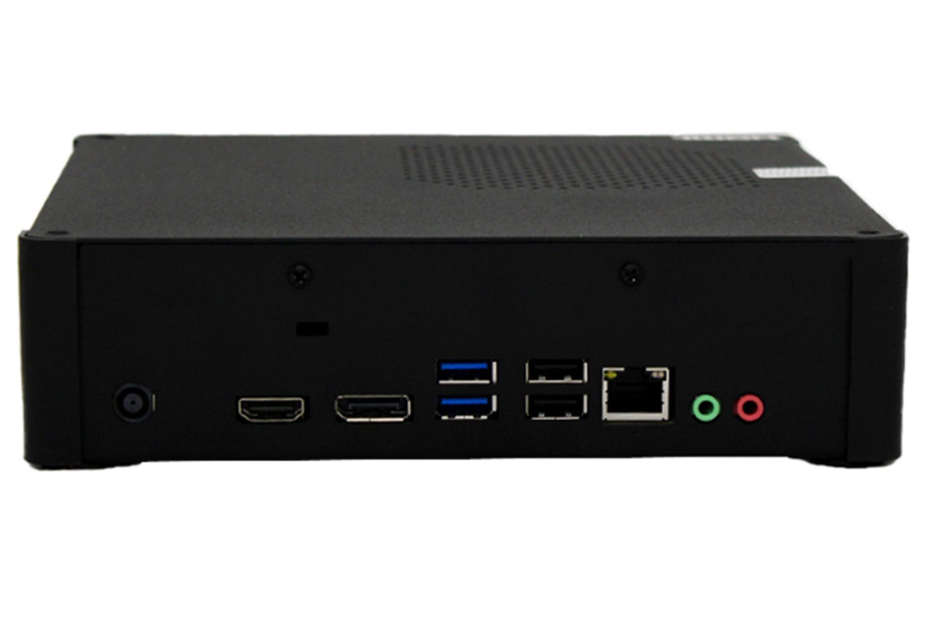 نمای پشت Mini PC یونیوو Univo UR1 H310