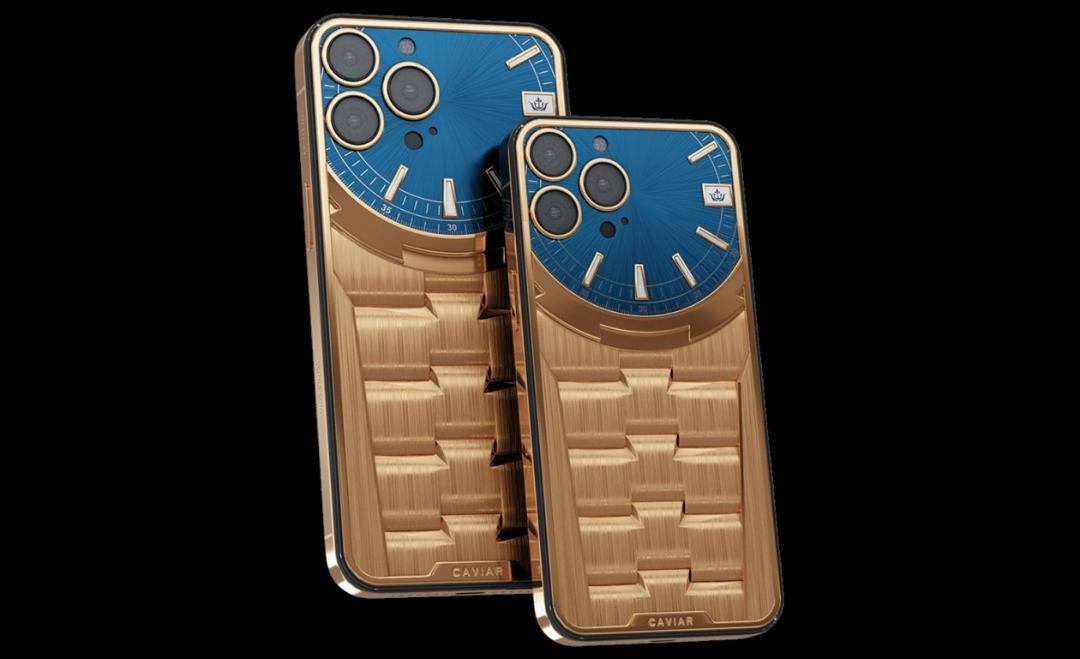 Vacheron Constantin Overseas ساعت کاویار با طلای ۱۸ عیار