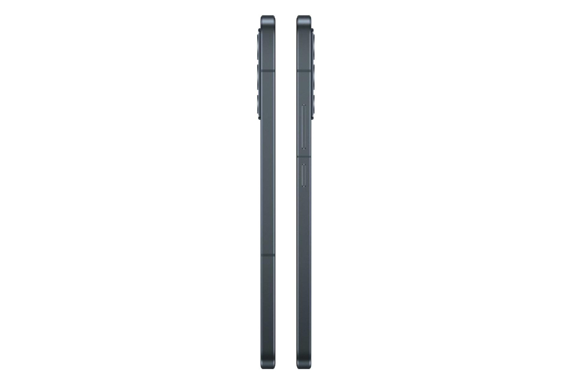نمای جانبی گوشی موبایل ویوو vivo V23 5G مشکی