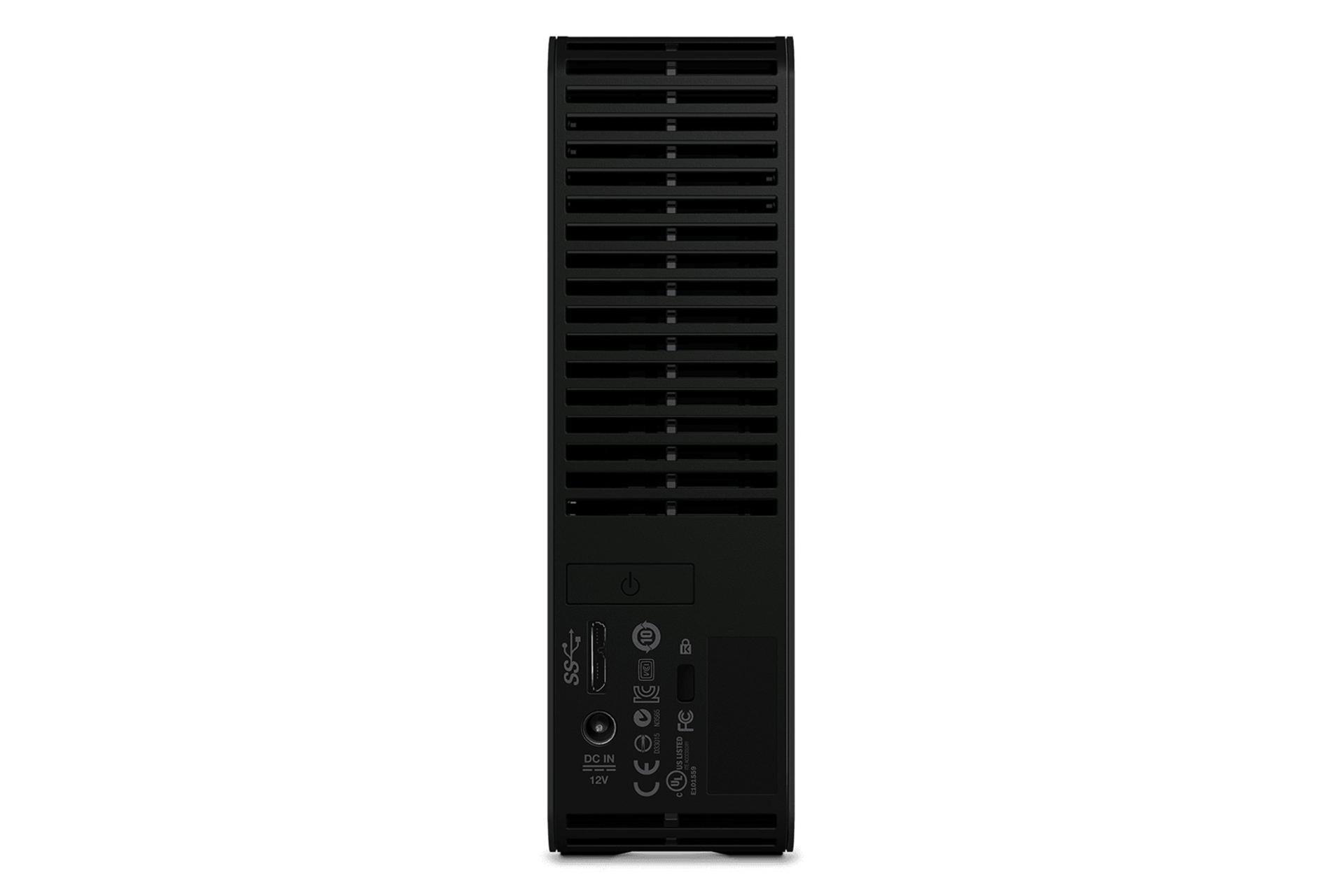 نمای پشتی هارد دیسک وسترن دیجیتال Western Digital WD Elements Desktop 3.5 Inch 18TB