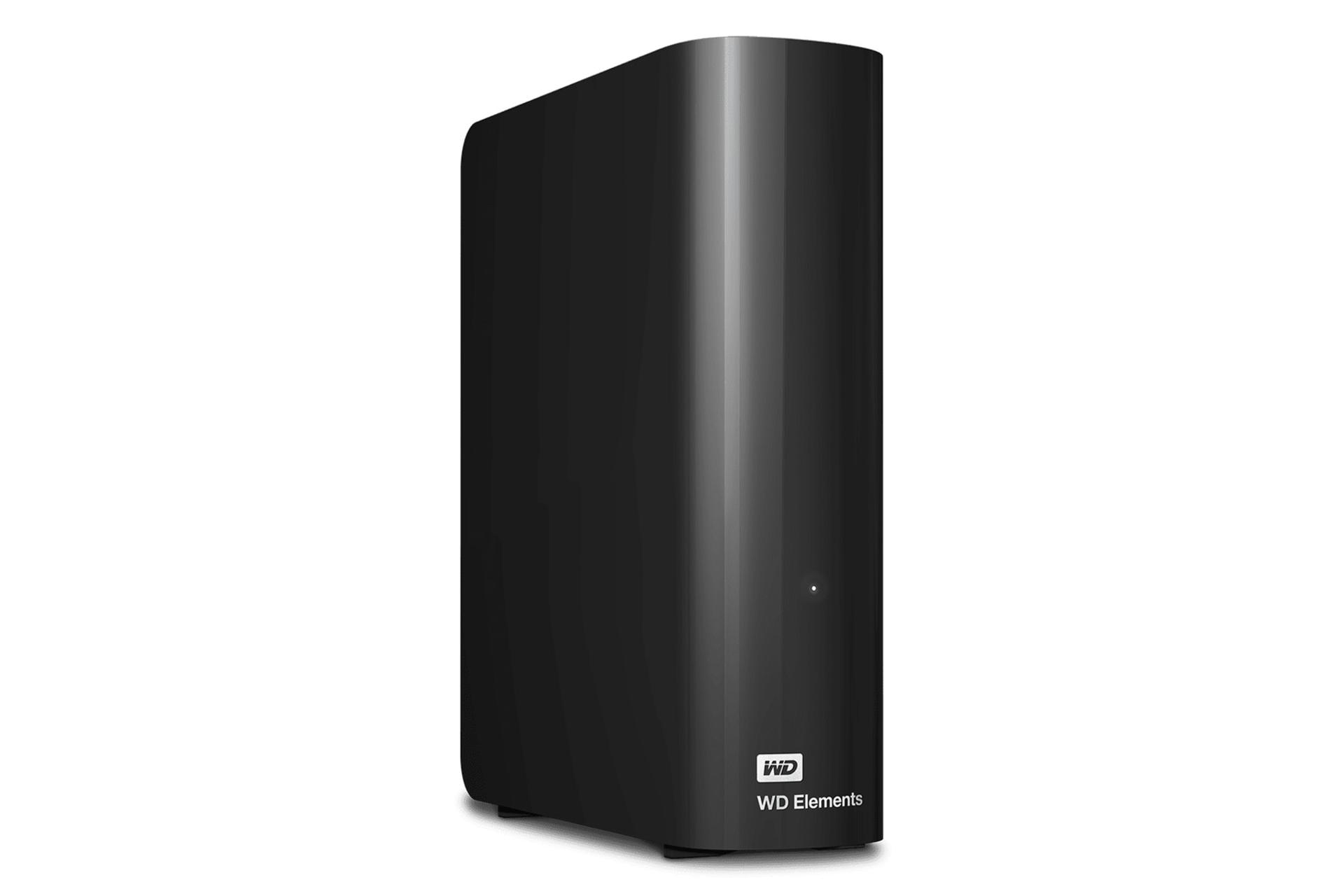نمای چپ هارد دیسک وسترن دیجیتال Western Digital WD Elements Desktop 3.5 Inch 18TB