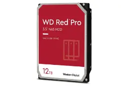 نمای جانبی هارد وسترن دیجیتال Red Pro WD121KFBX ظرفیت 12 ترابایت