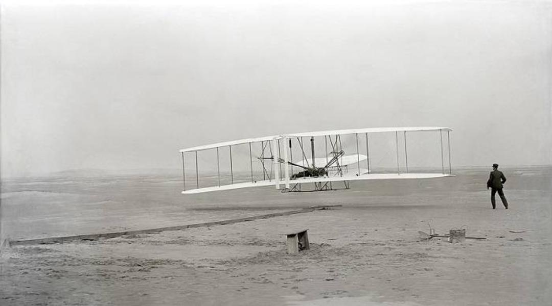 اولین پرواز برادران رایت / first flight