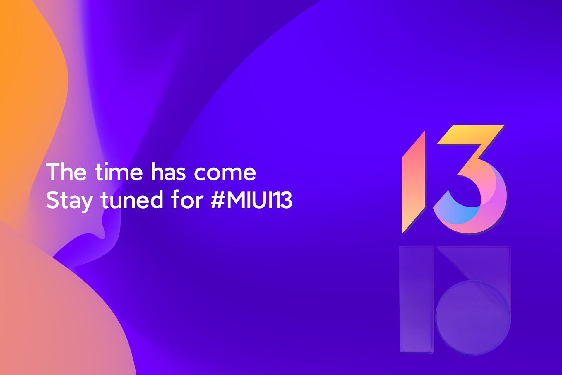پوستر جدید MIUI 13 شیائومی