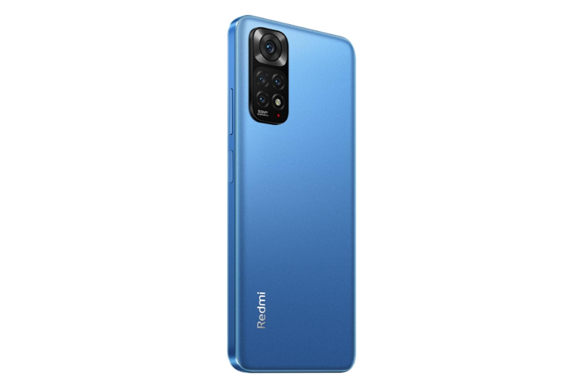 پنل پشت گوشی موبایل ردمی نوت 11 شیائومی نسخه گلوبال / Xiaomi Redmi Note 11 Global آبی