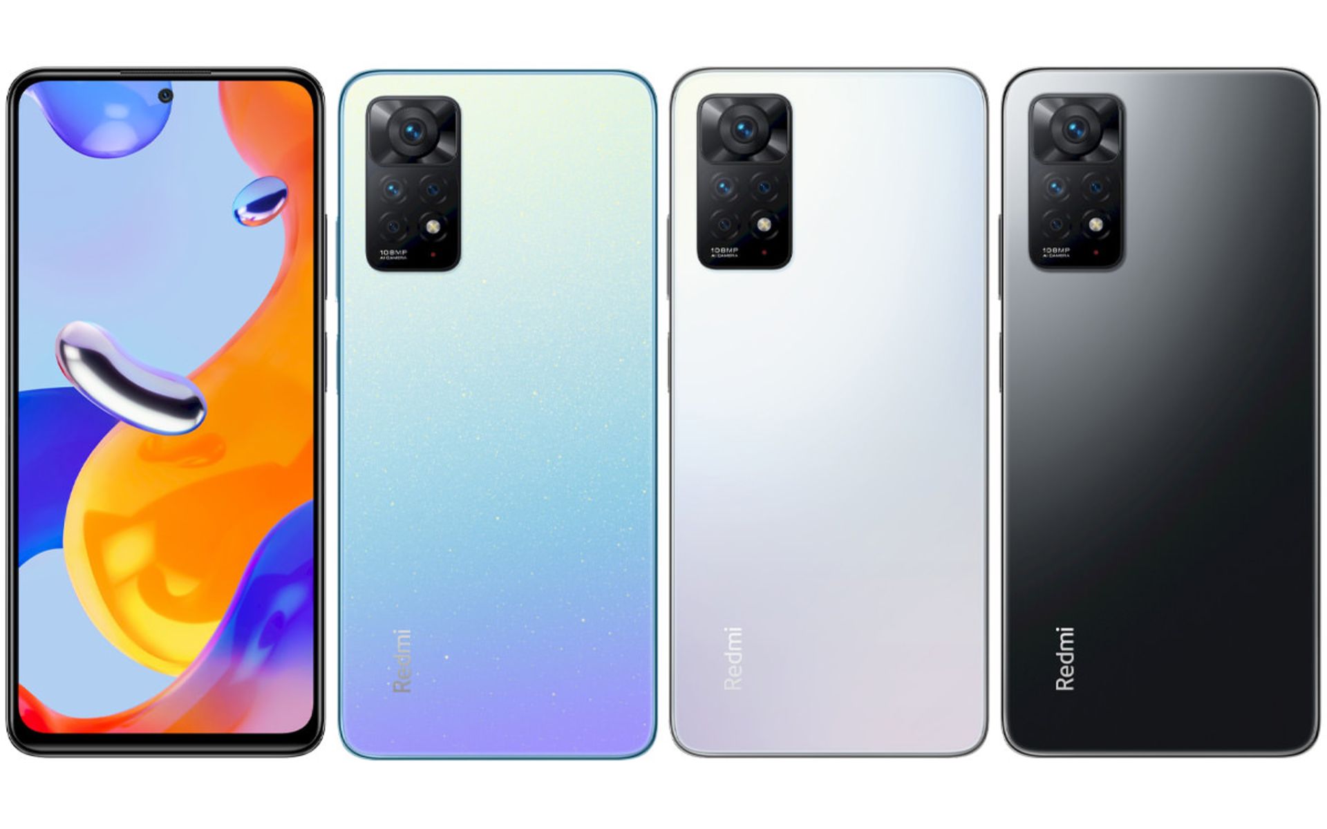 رنگ‌بندی ردمی نوت ۱۱ پرو 4G