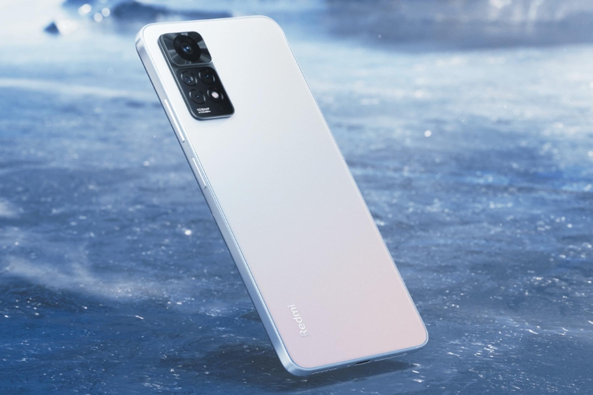پنل پشت گوشی موبایل ردمی نوت 11 پرو شیائومی نسخه گلوبال / Xiaomi Redmi Note 11 Pro Global سفید
